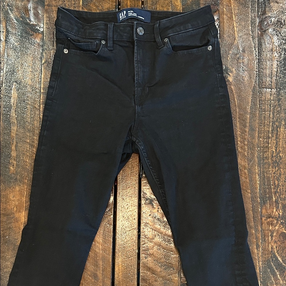EUC GAP High Rise Universal Denim Leggings